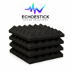 PYRAMID ACOUSTIC FOAM 2 Pyramid Acoustic Foam 1x1ft (12x12 inch)